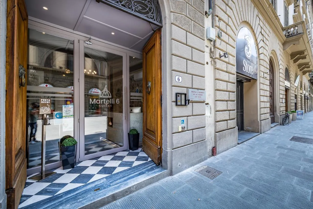 Martelli 6 Suite & Apartments Florencia Bed and breakfast